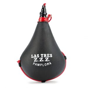 bota vino látex negra